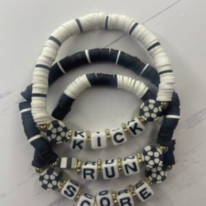 Kick, Run, Score:  Soccer - Bracelet Set