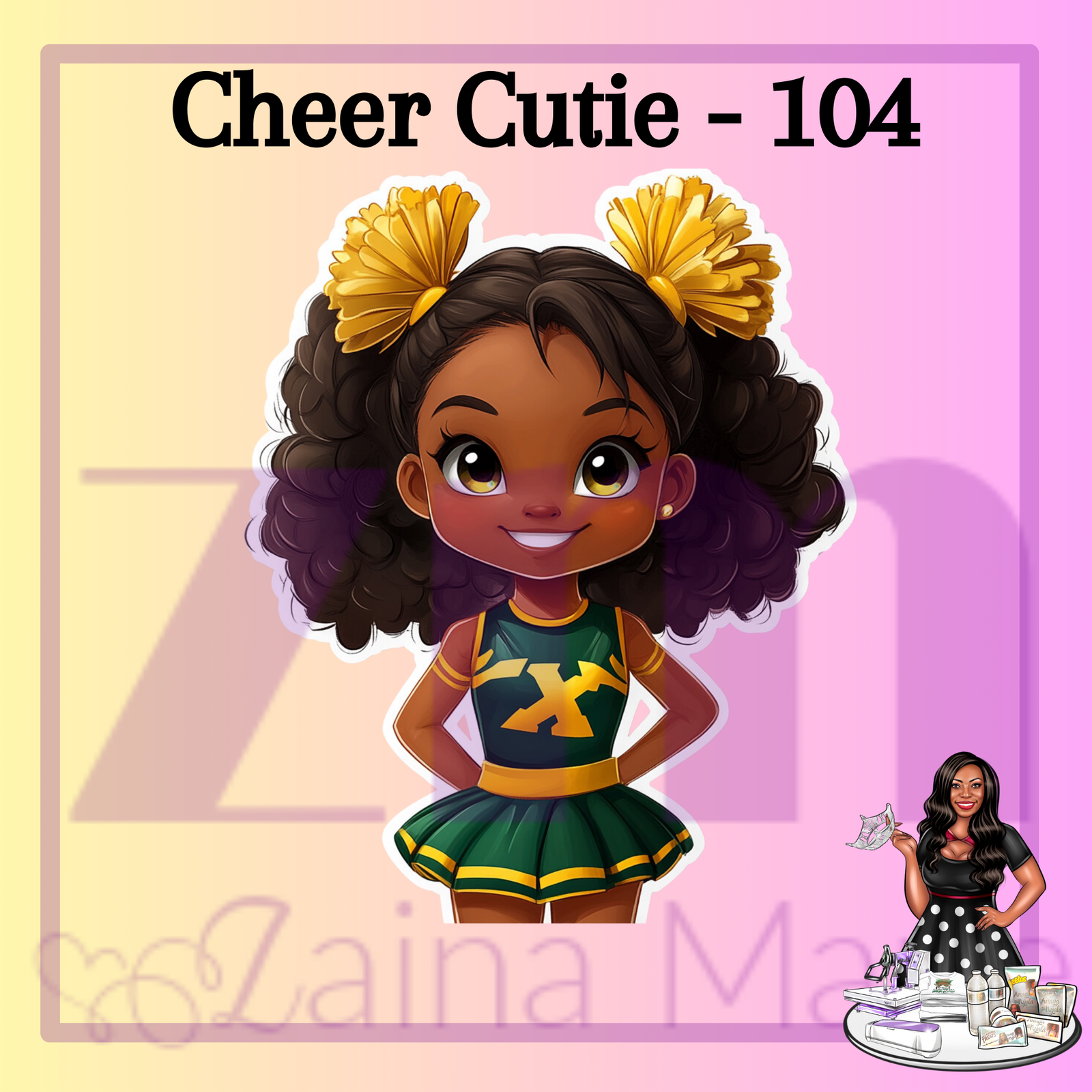 Sticker - Cheer Cutie 104