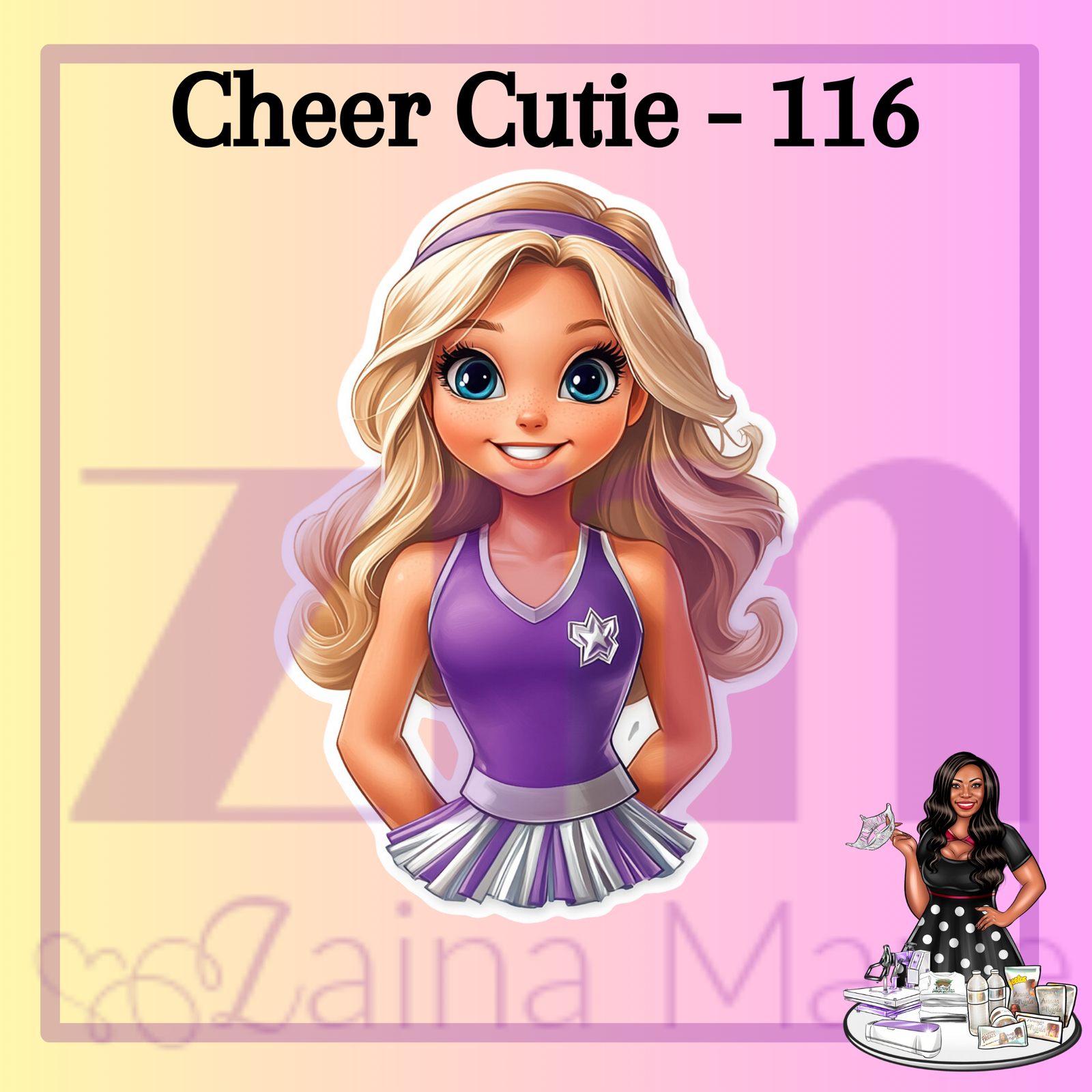 Sticker - Cheer Cutie 116