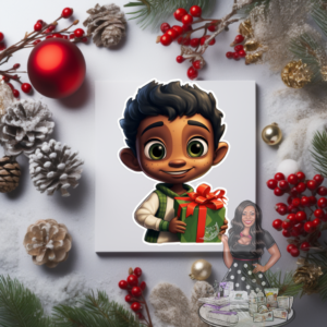 Sticker - Christmas Cutie 15