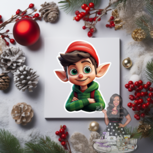 Sticker - Christmas Cutie 02