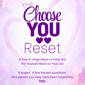 The Choose YOU Reset